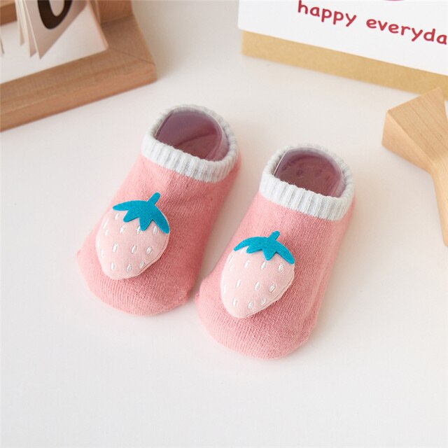 Fruit Basket Baby Socks