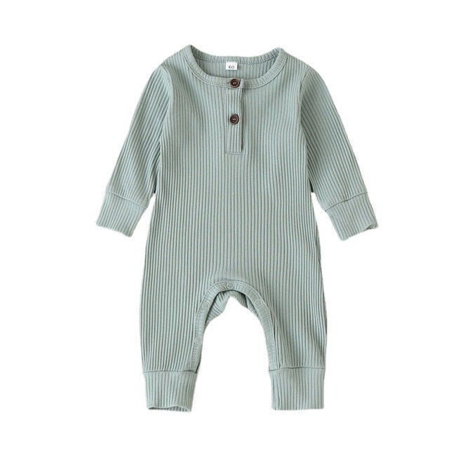 Long Sleeve Knitted Baby Romper