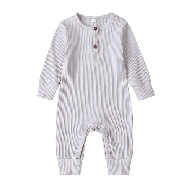 Long Sleeve Knitted Baby Romper