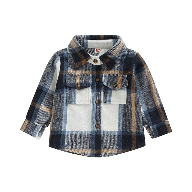 Plaid Patchwork Long Sleeve