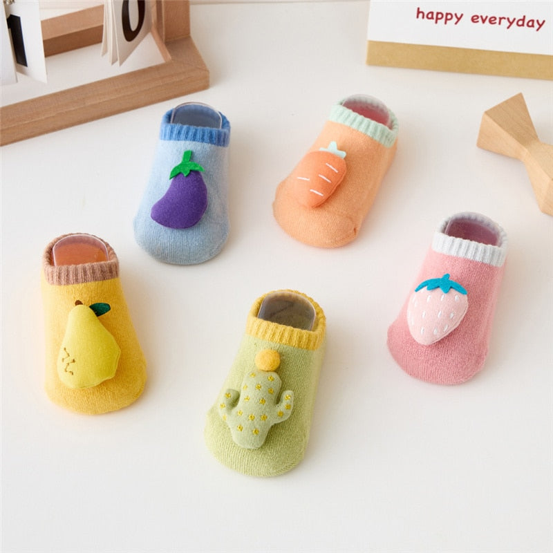 Fruit Basket Baby Socks