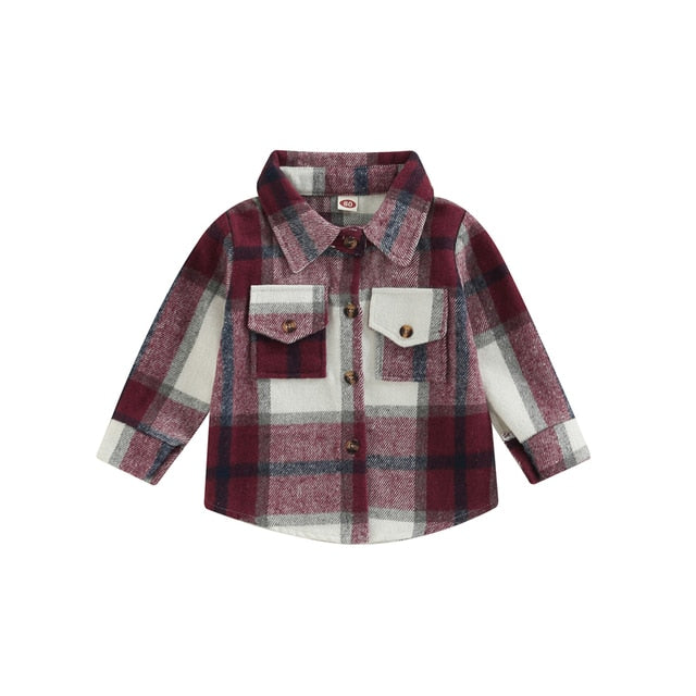 Plaid Patchwork Long Sleeve