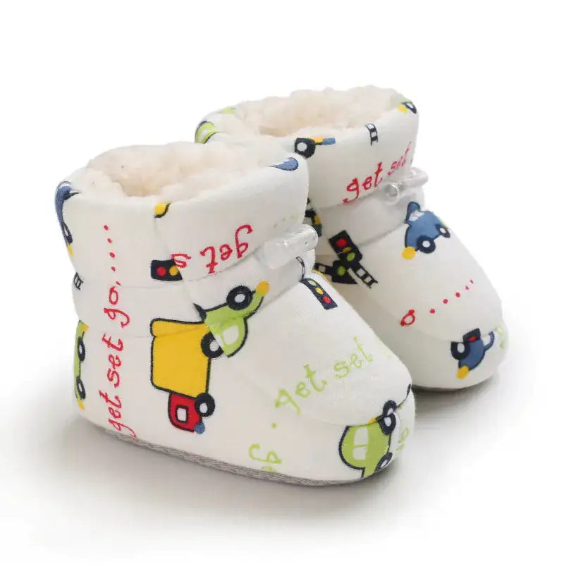 Plush Fleece Baby Boots