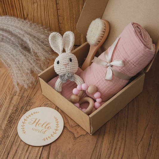 Hello World Baby Gift Box