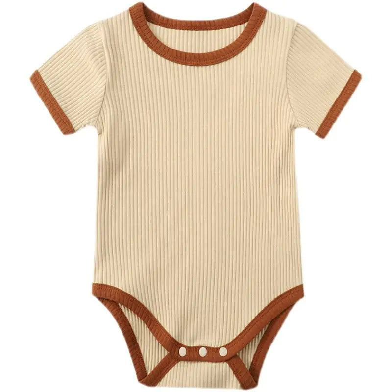 Summer Retro Baby Romper