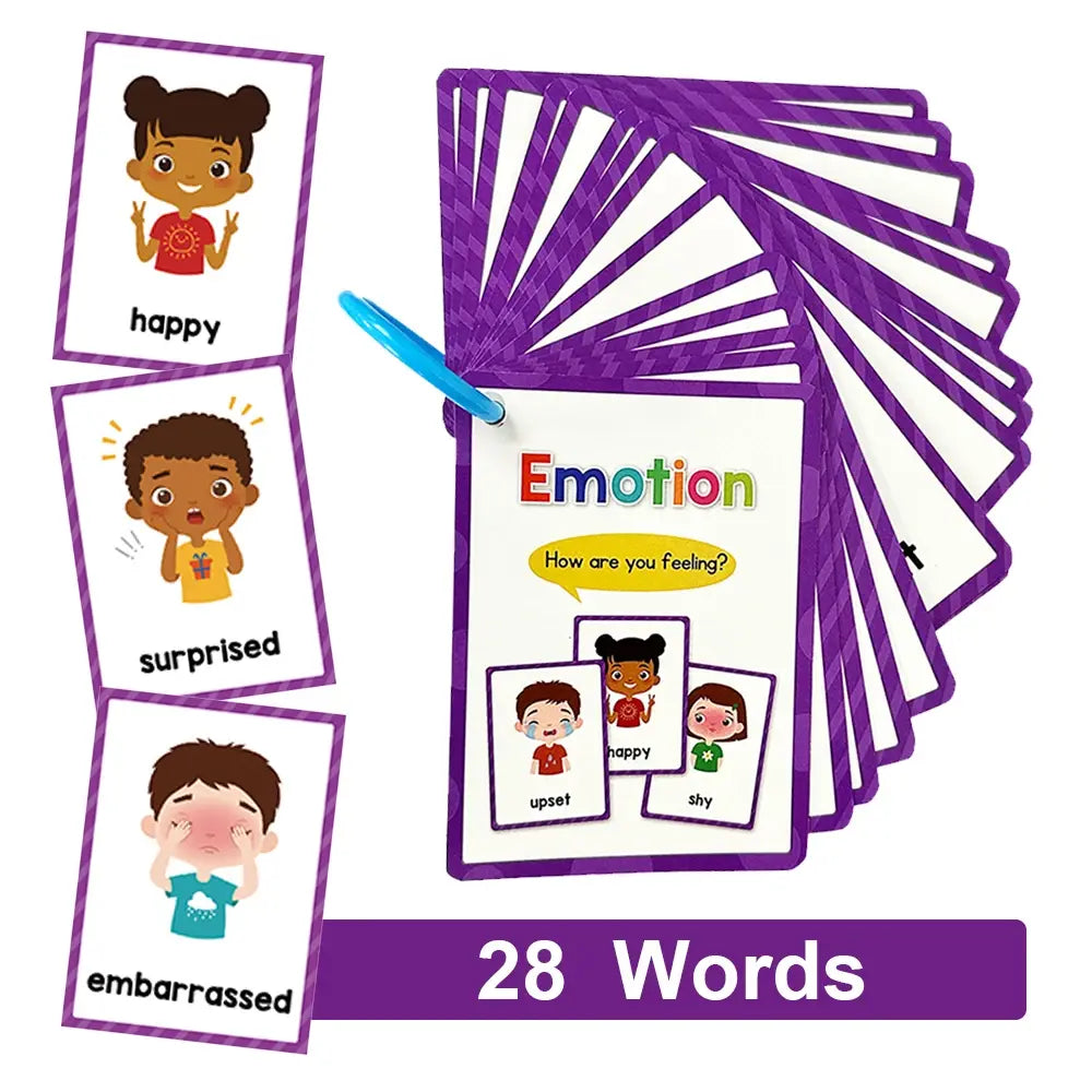 English Words Educational Flashcards