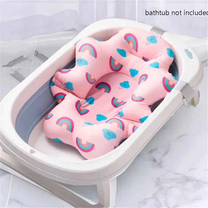 Portable Baby Bathtub Pad Support