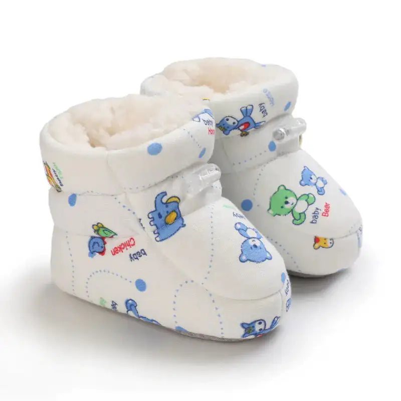 Plush Fleece Baby Boots