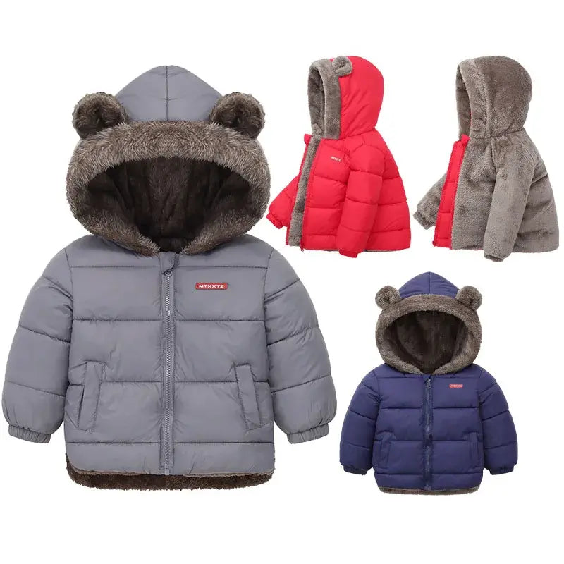 Kid's Thick Fleece Coat