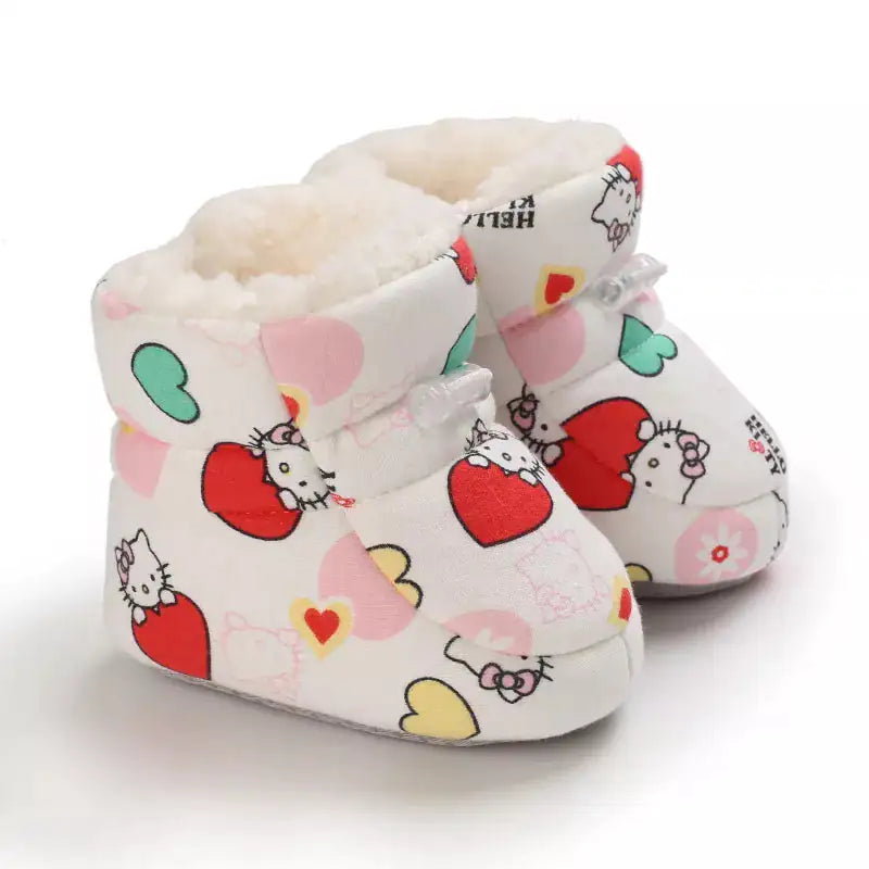 Plush Fleece Baby Boots