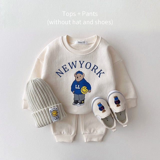 Toddler Casual Bear Set