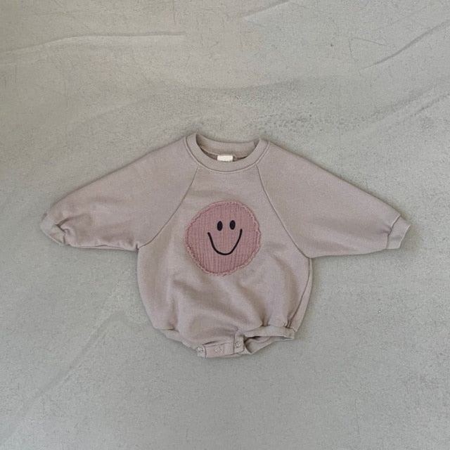 Smiley Baby Romper