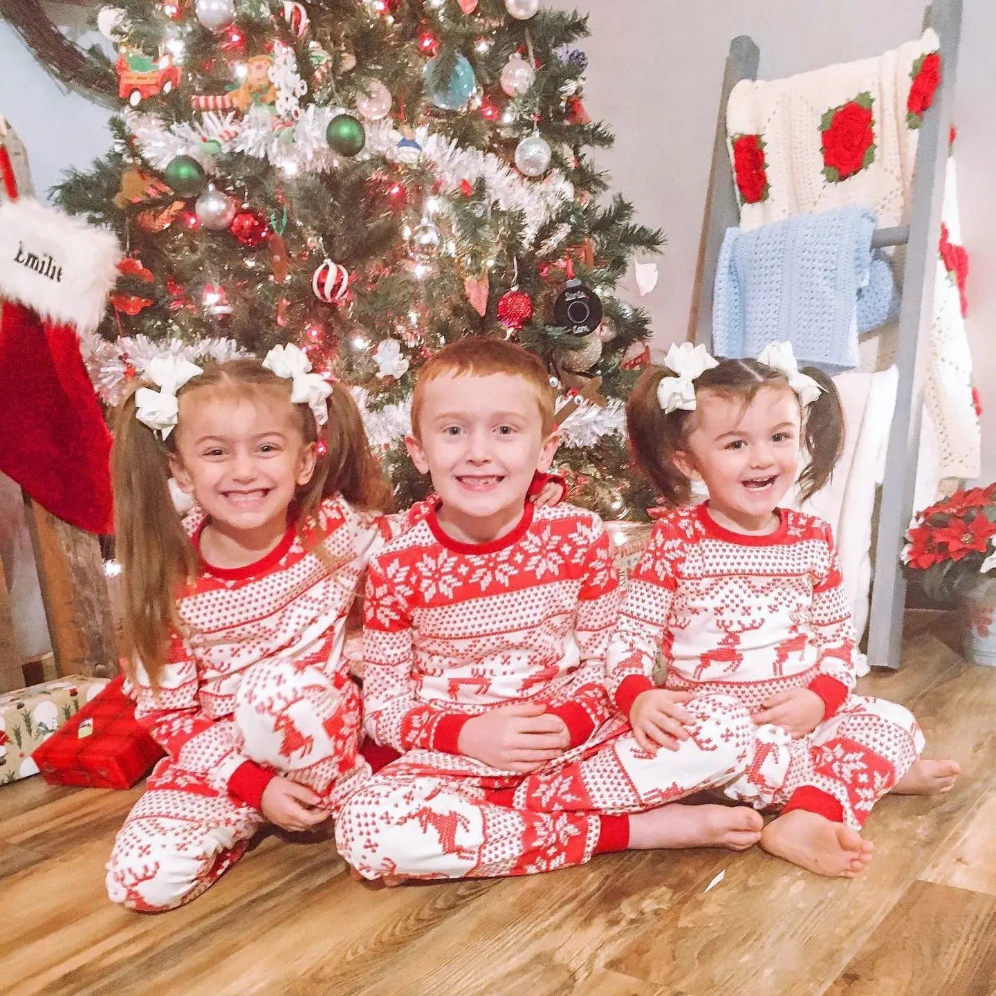 Christmas Pajamas Family Set