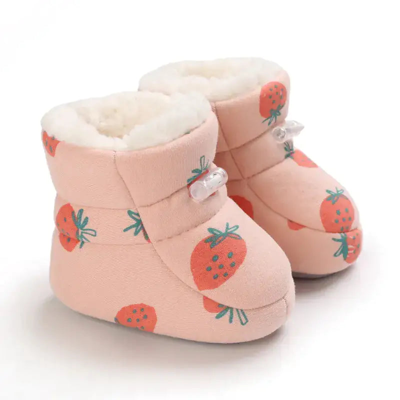 Plush Fleece Baby Boots