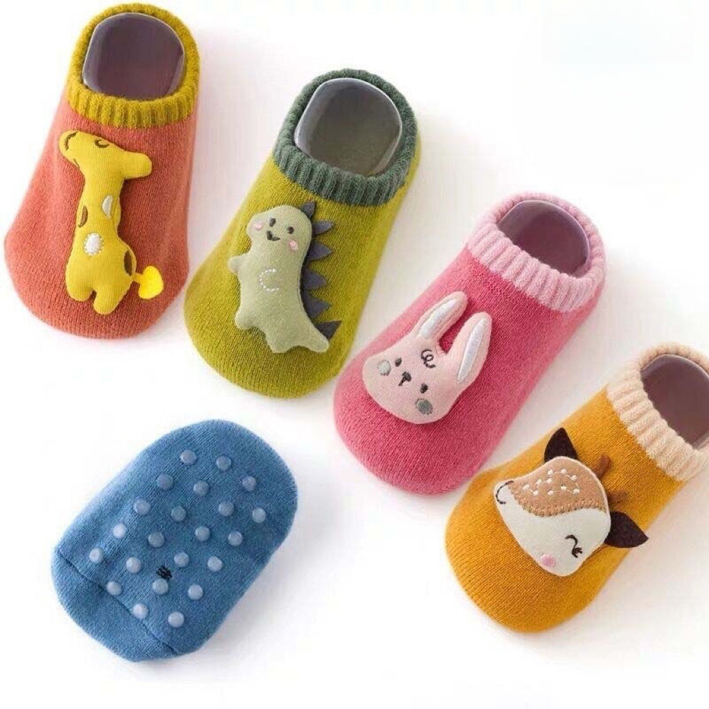 Animal Jungle Baby Socks