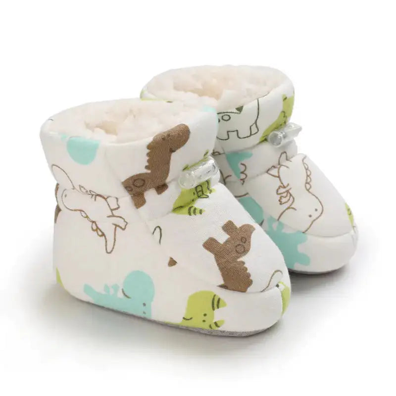 Plush Fleece Baby Boots