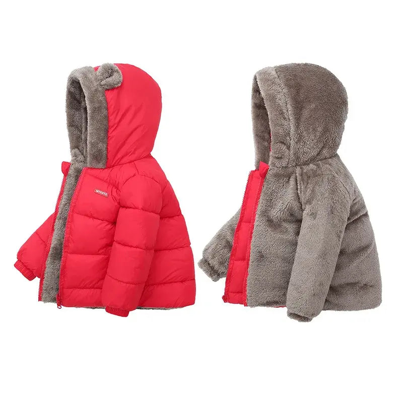 Kid's Thick Fleece Coat