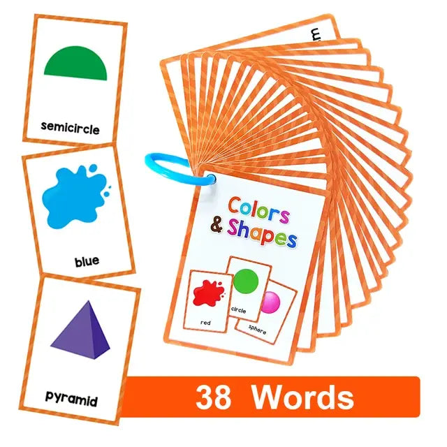 English Words Educational Flashcards