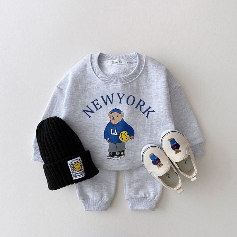 Toddler Casual Bear Set