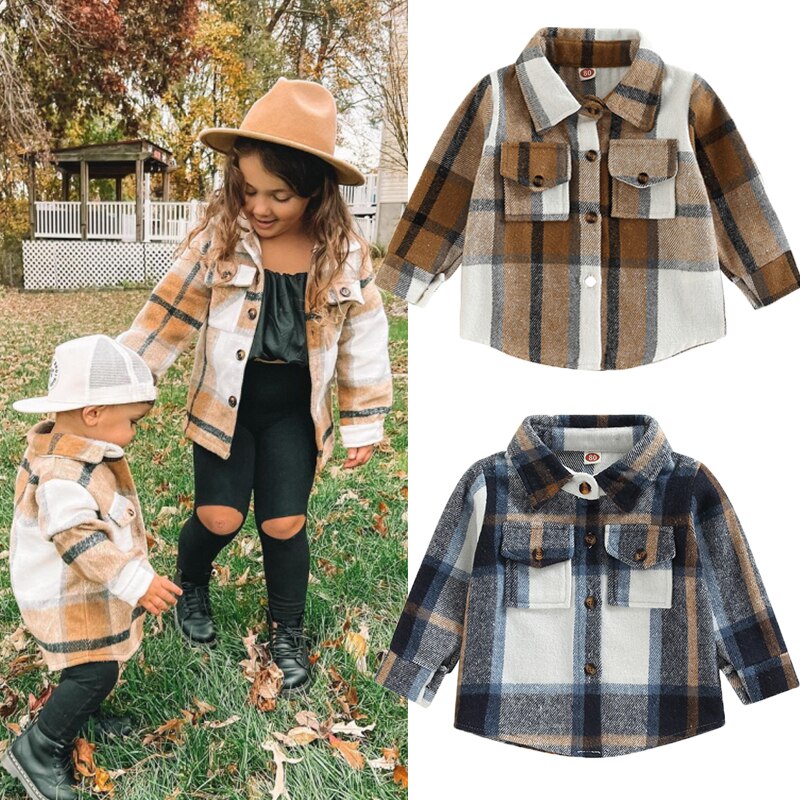 Plaid Patchwork Long Sleeve