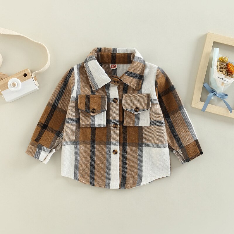 Plaid Patchwork Long Sleeve