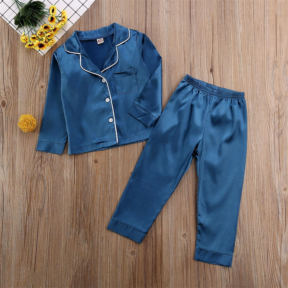 Silk Pajamas Toddler Set